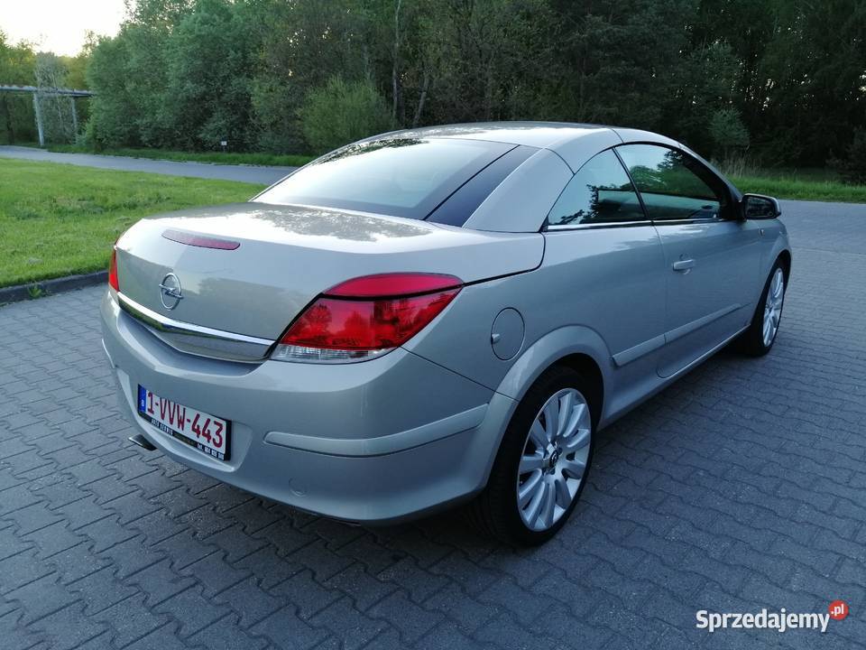 Opel Astra H Cabrio 16 Benzyna 105 Skóry Klima z nieuszkodzony Koziegłowy