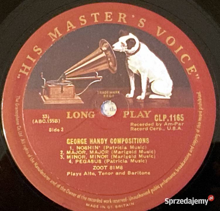 Zoot Sims Plays Alto Tenor And Baritone Kultura i Rozrywka zachodniopomorskie sprzedam