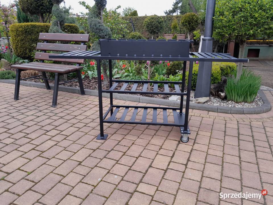 grill na szaszłyki szampury szampur mangał Damasławek sprzedam