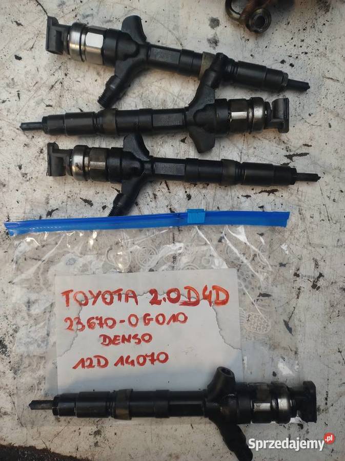 TOYOTA COROLLA AVENSIS 20 D4D wtrysk wtryskiwacz Kielce