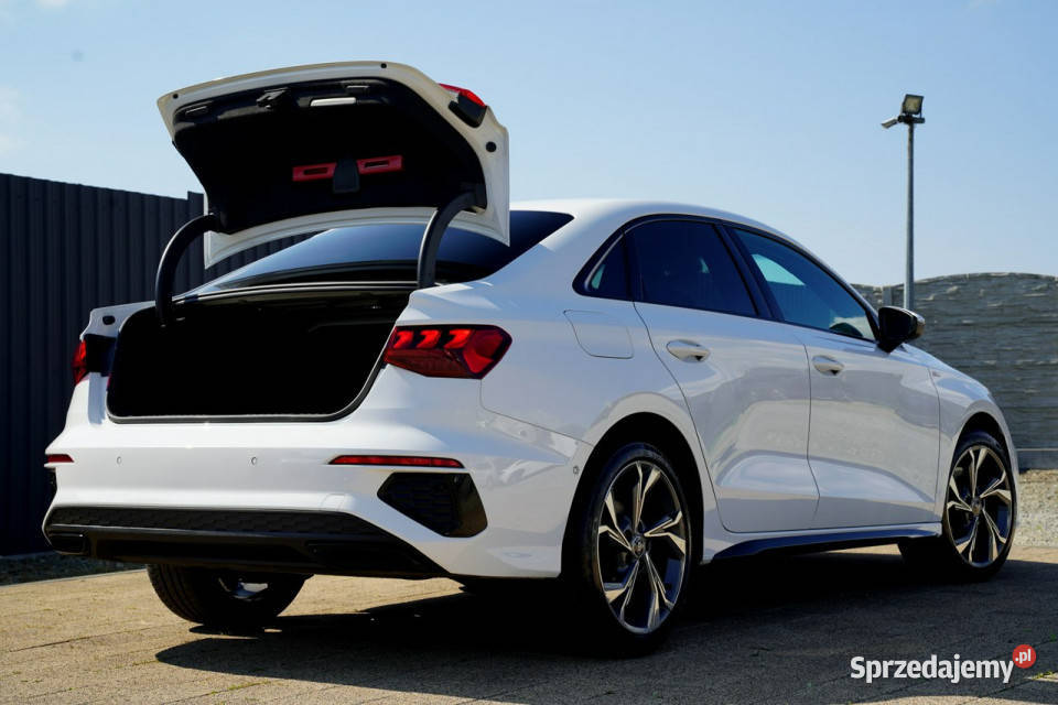 Audi A3 Limousine S LINE skóra KAMERA virtual wspomaganie kierownicy Otmuchów