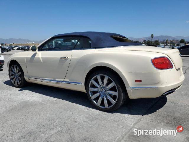 BENTLEY CONTINENTAL GTC produkcji 2012 z USA Continental