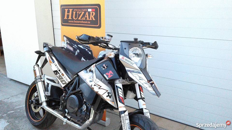 HUZAR EXHAUST wydech tłumik exhaust OWAL KTM LC4 podkarpackie Błażowa sprzedam