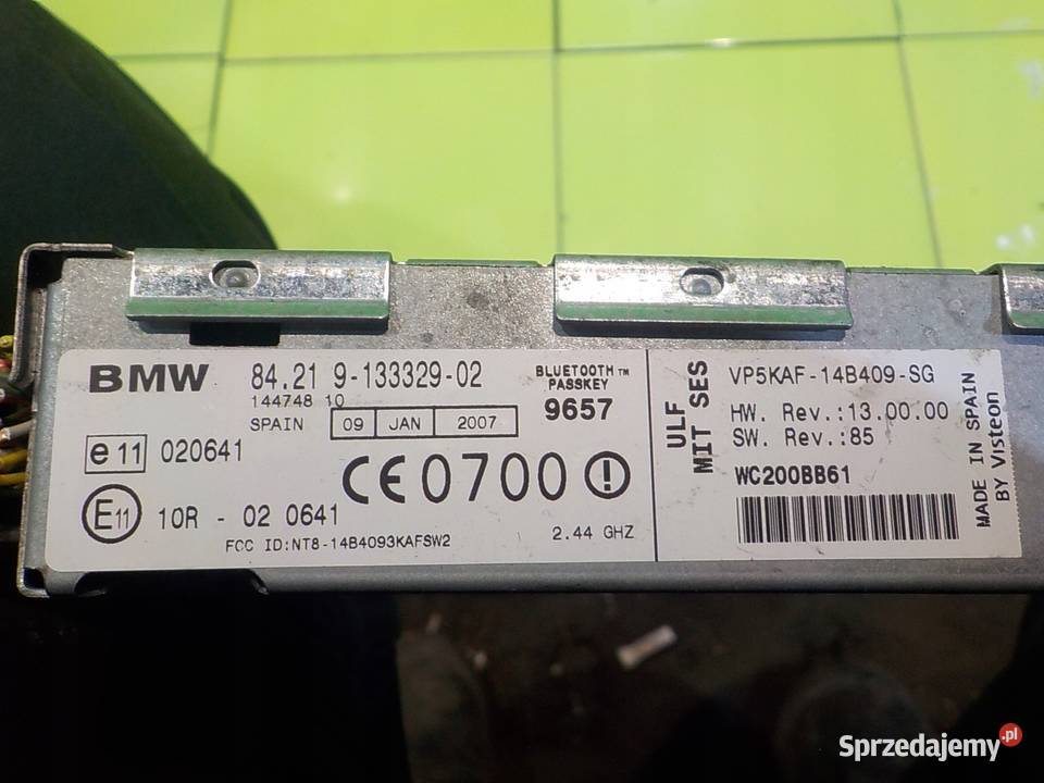 BMW X3 E83 20 D LIFT 07r 5D modul sterownik Wyposażenie elektryczne Suków