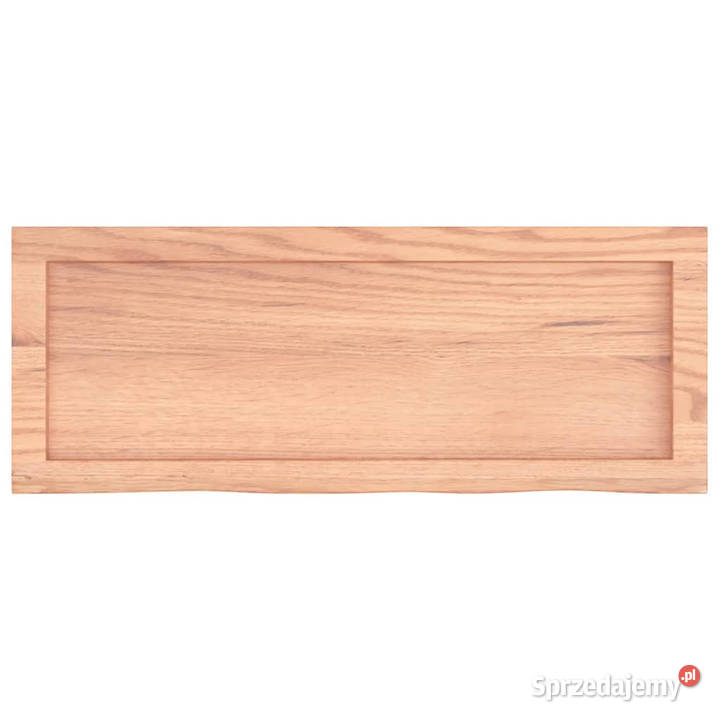 Półka brązowa 80x30x26 lakierowane lite drewno Warszawa