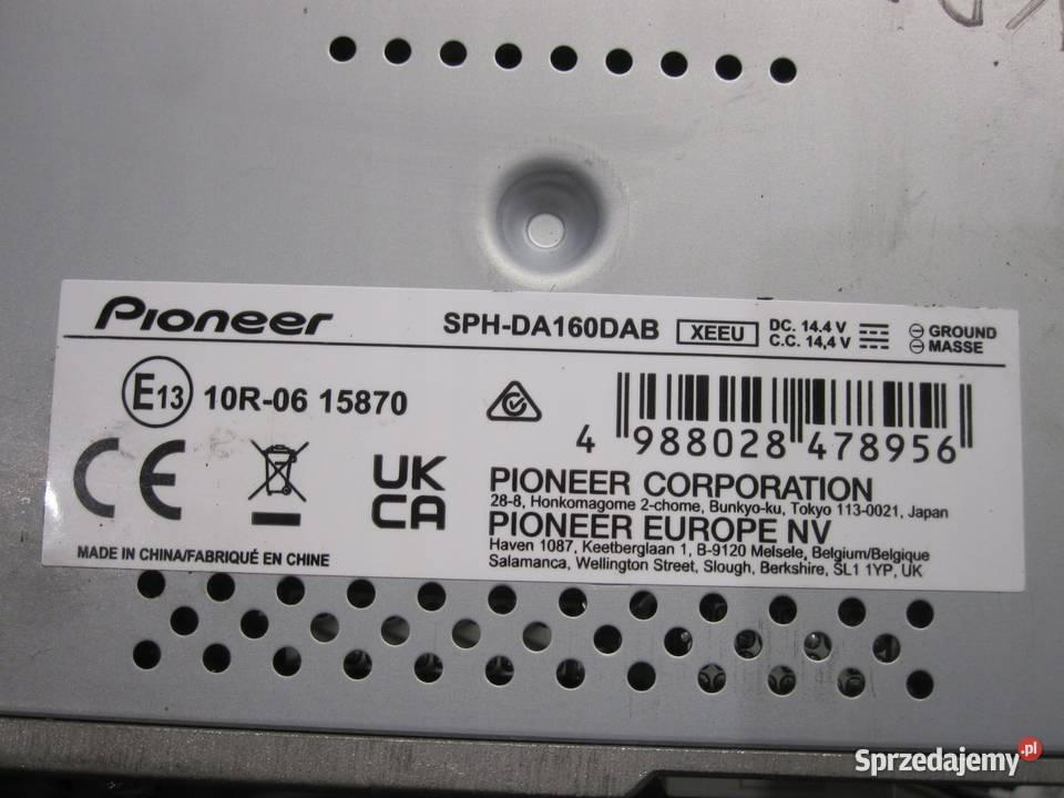 FORD VW PEUGEOT FIAT radio nawigacja PIONEER Kielce