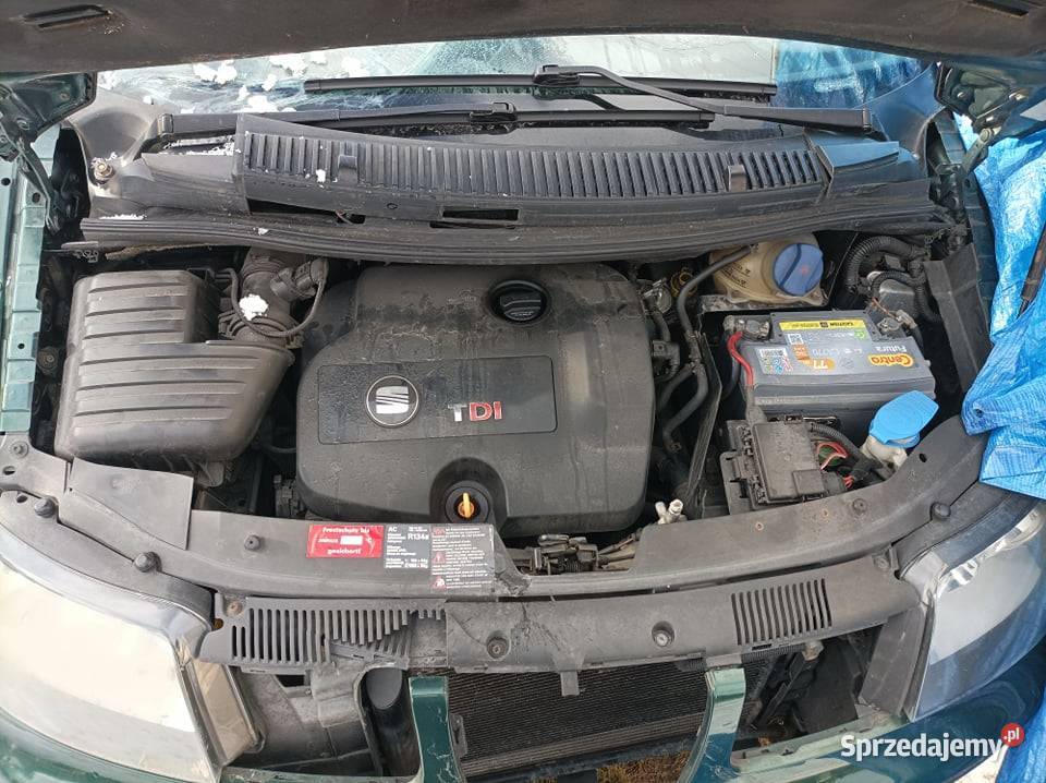 Seat Alhambra uszkodzony lubelskie Krasnystaw