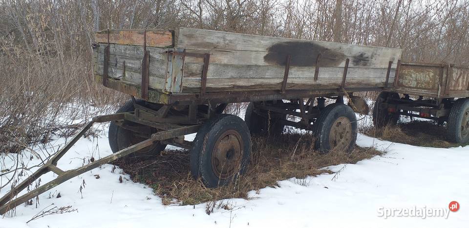 Dwie przyczepy autosan d47 d44 Rolnictwo