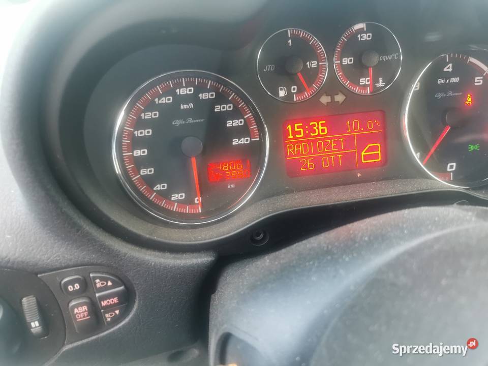 Alfa Romeo 147 19jtd 16v przyciemniane szyby Wola Krzysztoporska