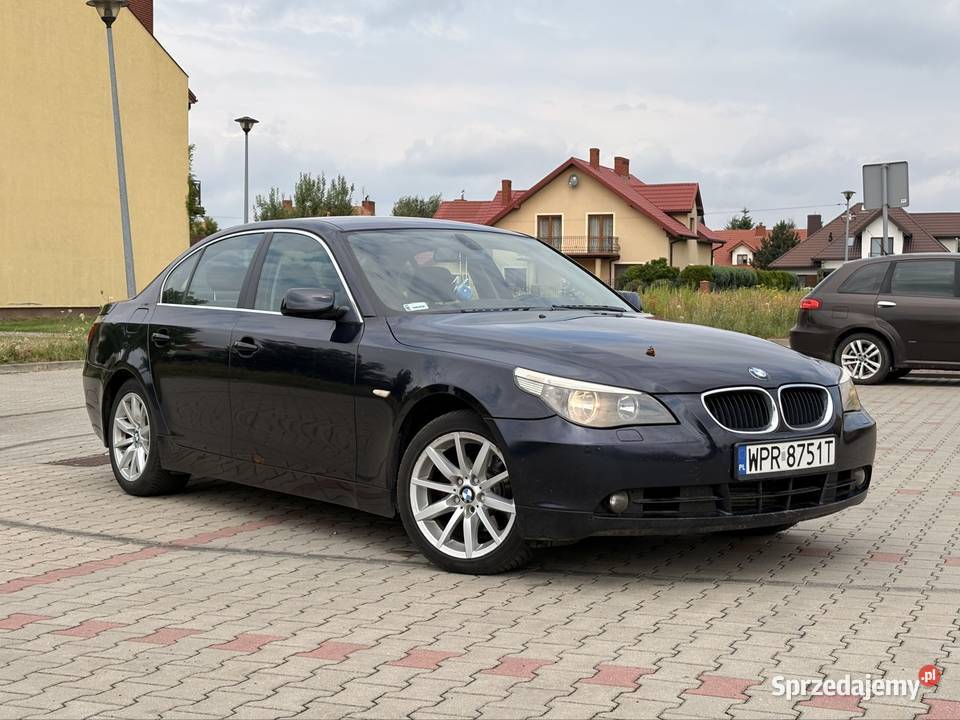 BMW e60 20d M47 456 przebiegu nieuszkodzony Łowicz