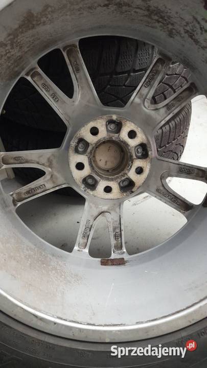 Alufelgi audi Q3 z oponami zimowymi Lekarcice Stare