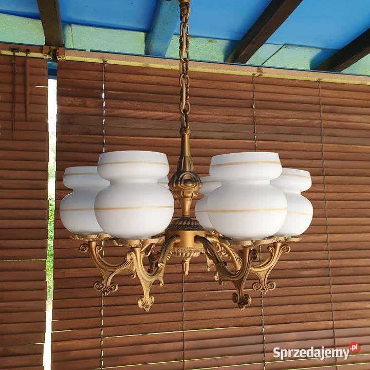 Lampa wisząca sześcioramienna