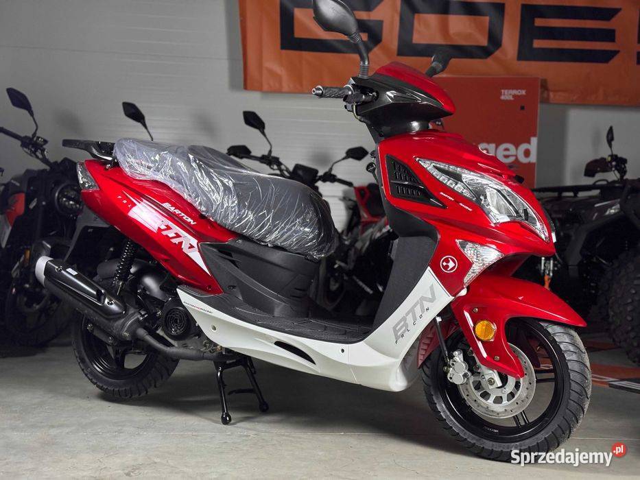 Spalinowy Skuter Barton Falcon 50 | Homologacja | Wtrysk | 4T | Duży Spalinowy Skuter Barton Falcon 50 | Homologacja | Wtrysk | 4T | Duży