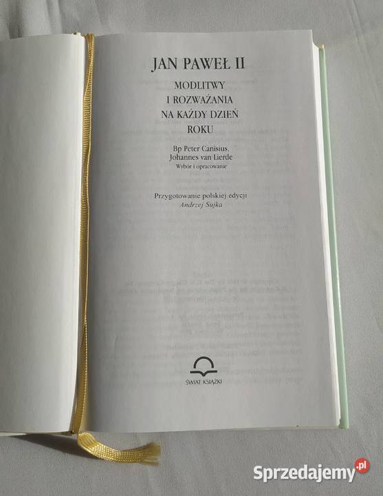JAN PAWEŁ II Modlitwy i rozważania na każdy Książki naukowe i popularnonaukowe Hajnówka