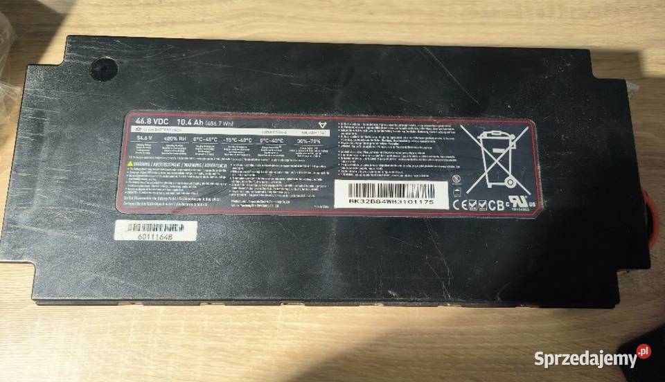 Bateria 468v 104 Ah Tychy