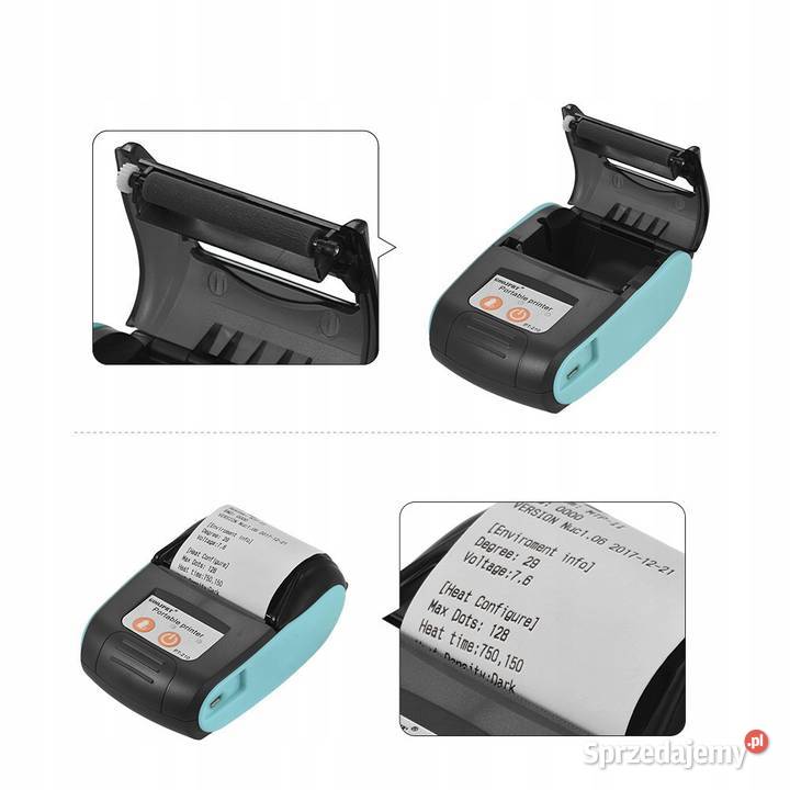 TERMICZNA DRUKARKA POKWITOWAŃ BT 58mm GOOJPRT