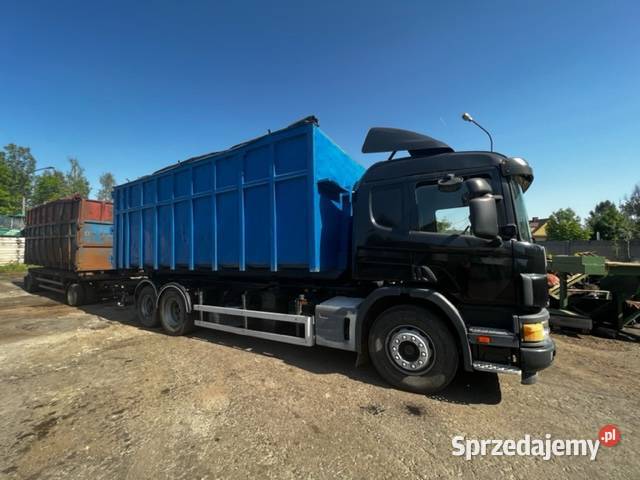Scania 124 G 420 z przyczepą POLKON Motoryzacja Jordanów sprzedam