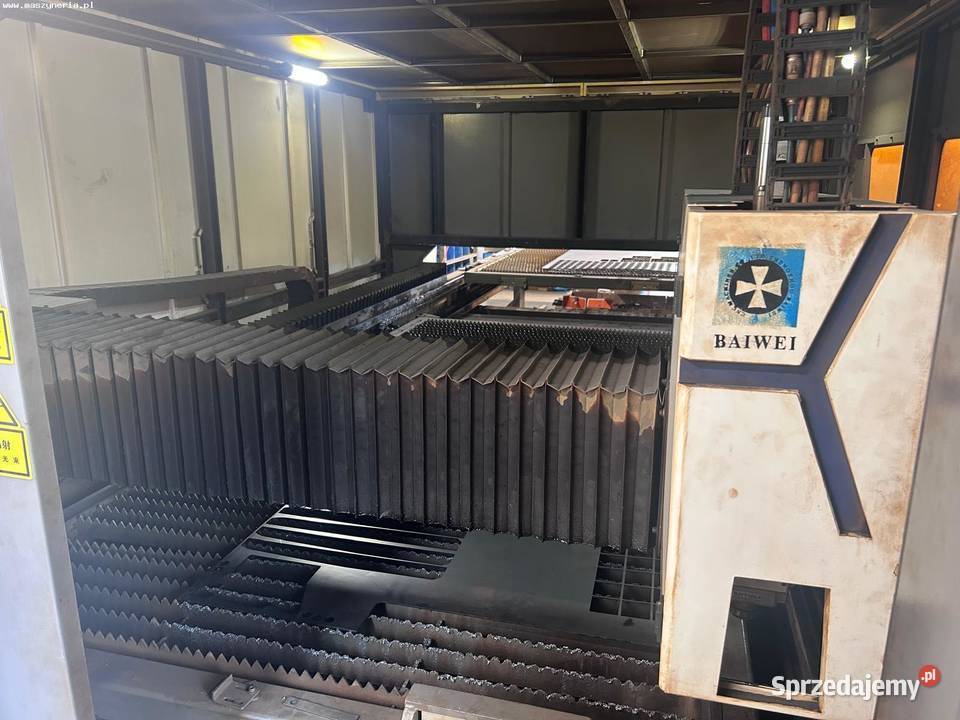 Laser fiber BAIWEI BWG3015 15 kW Produkcja dolnośląskie