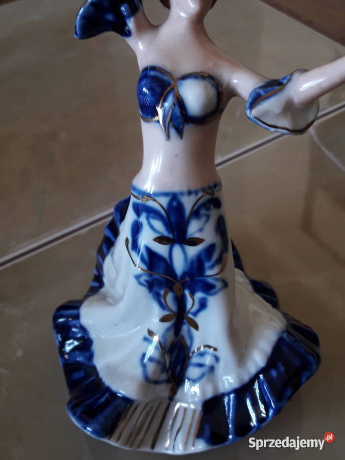 Porcelanowa tancerka Zygmunt Buksowicz Katowice Janów Lubelski