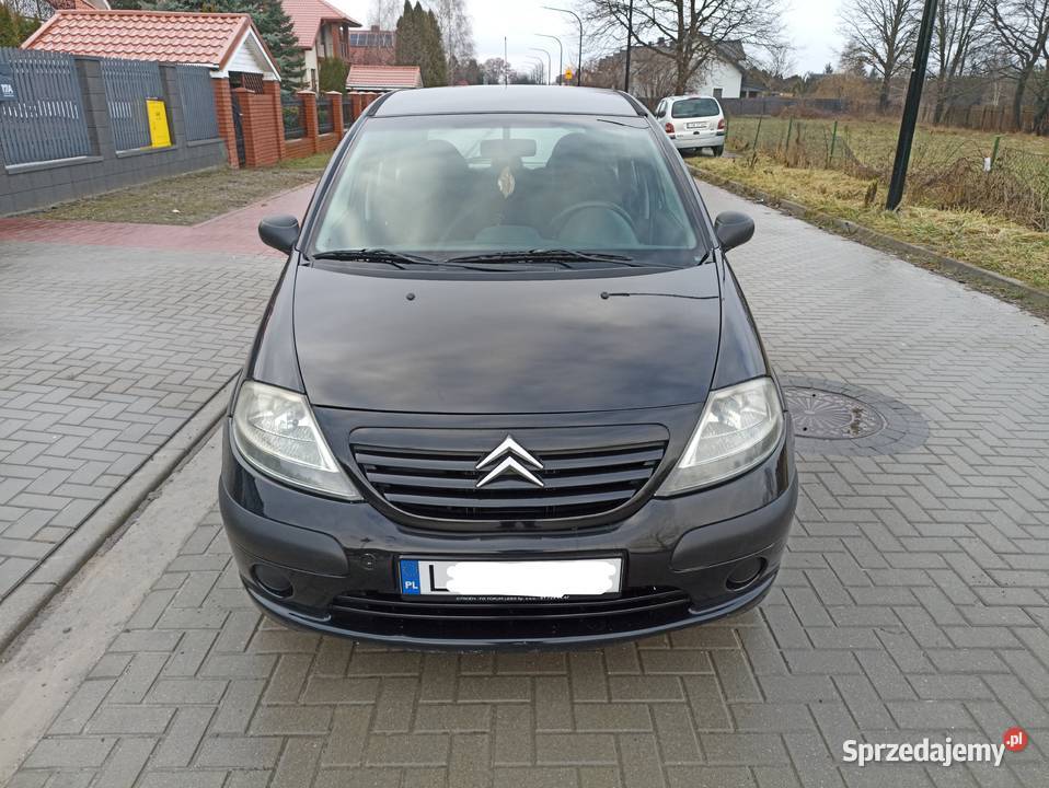 Citroen C3 FURIO 14 benzyna 2005 Klimatyzacja garażowany Świdnik