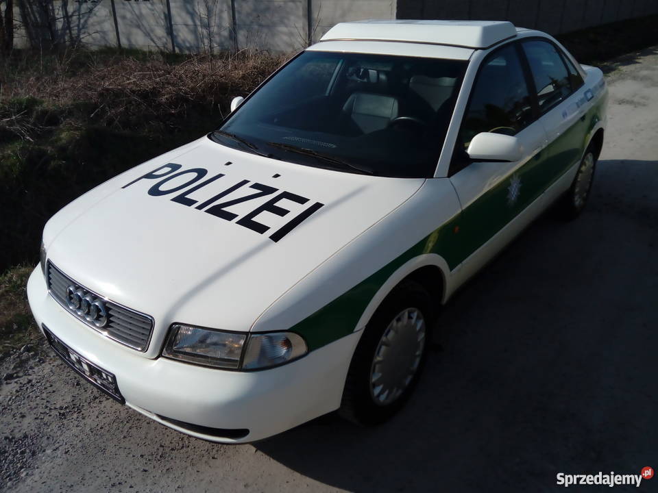 Audi a4 polizei radiowóz Częstochowa