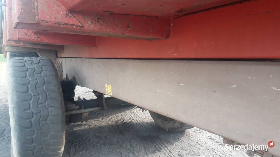 Przyczepa rolnicza wywrotka tandem Nowe Skalmierzyce