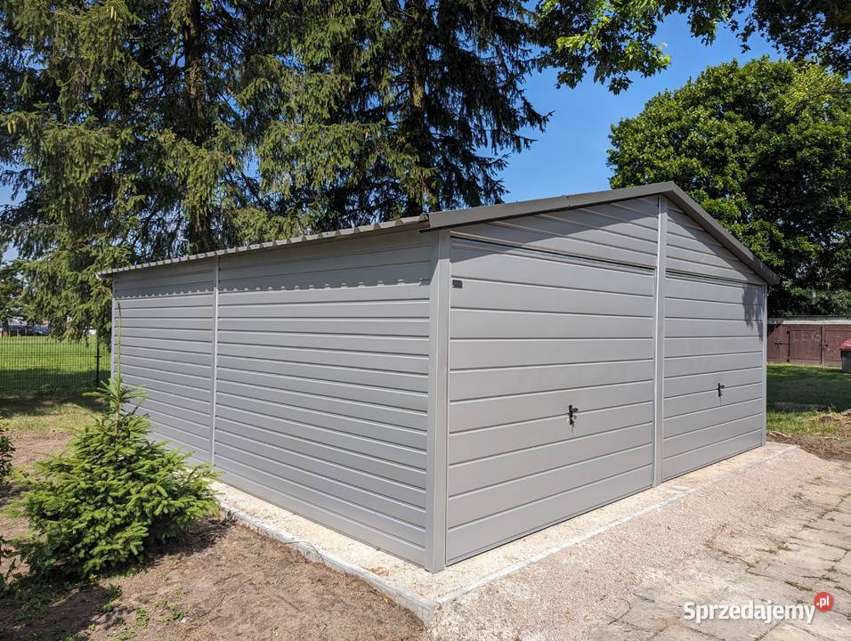 garaż blaszany hala wiata wzmocniony profil 15m2 małopolskie Miechów