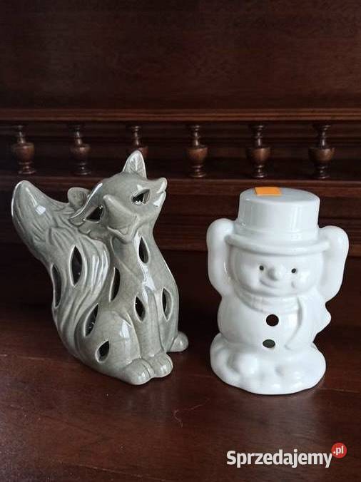 Bałwanek Lampka do t light Kominek na świeczkę Gdańsk