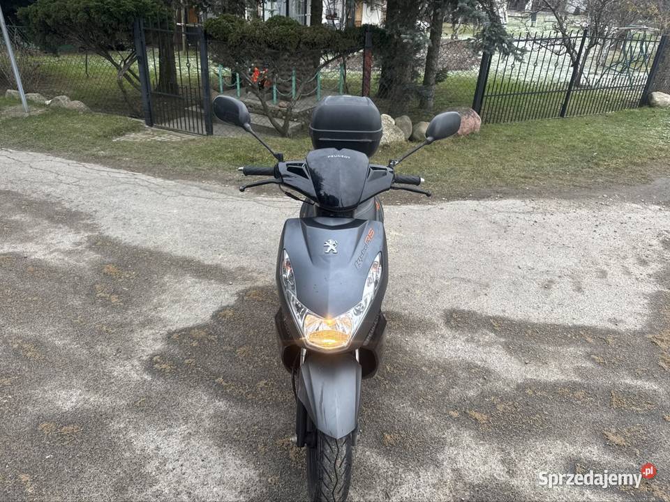 Peugeot Kisbee RS 50 2017r Nowe opony Niemieckie elektryczny starter Lutomia Dolna