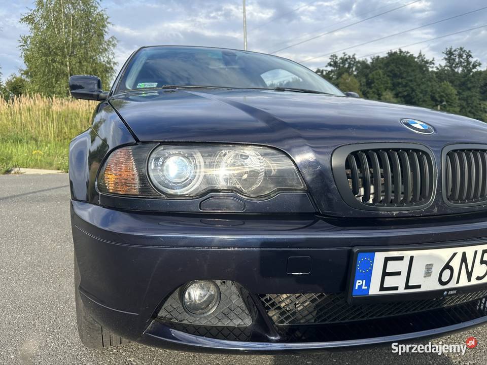 BMW 318ci coupe xenon sprawna klimagrzane fotele manualna Niemodlin