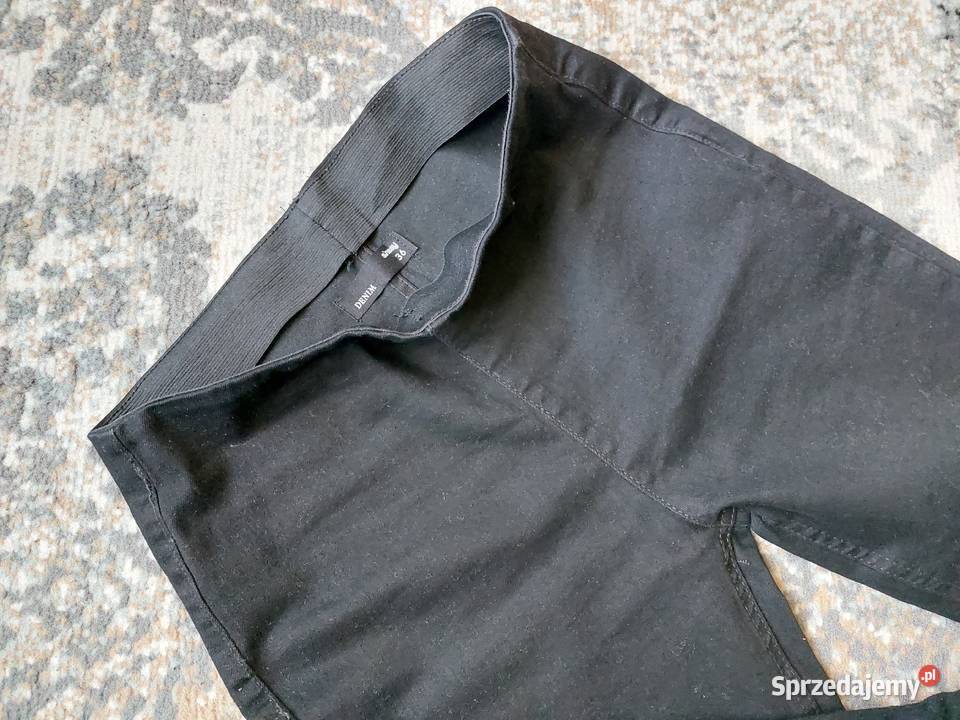 Spodnie jeansowe flare leg Sinsay r36 Bez wzoru Wodzisław Śląski
