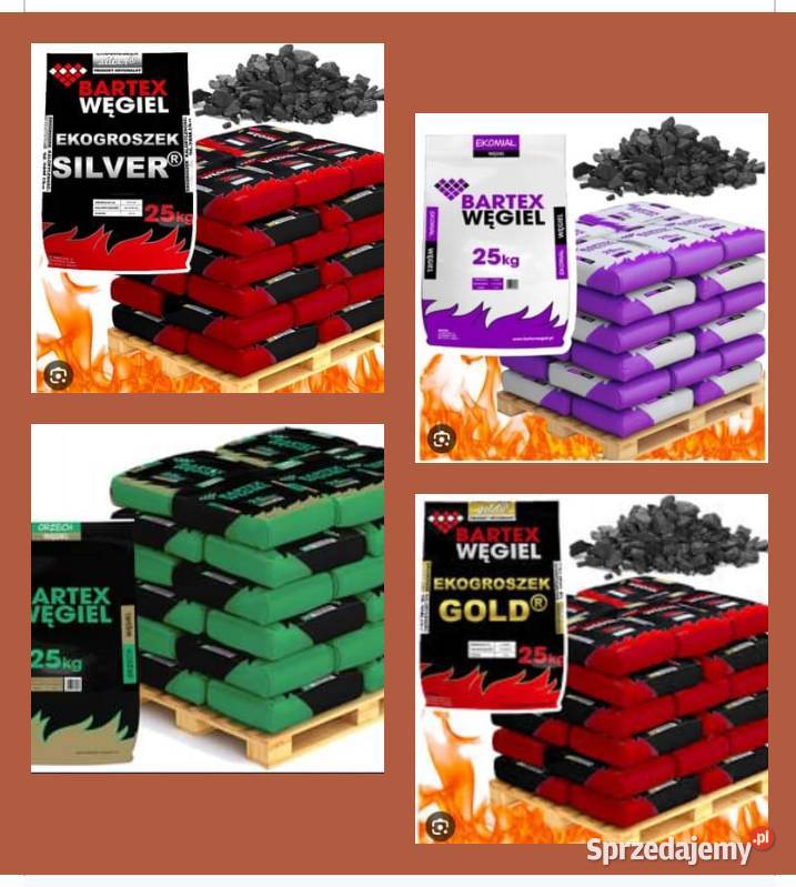 Węgiel Bartex orzech Silver Gold Miał Kopalnia