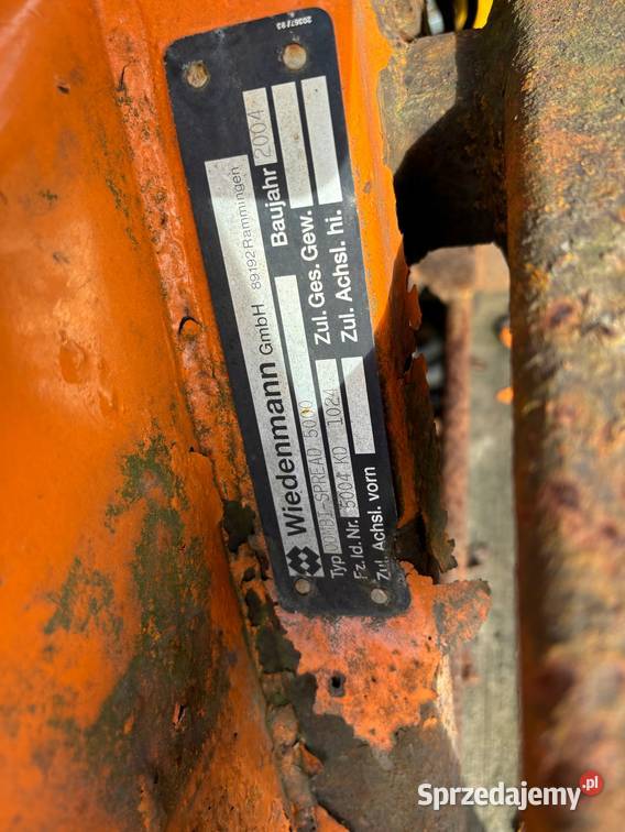 solarka piaskarka hydrauliczna Weidenmann 130