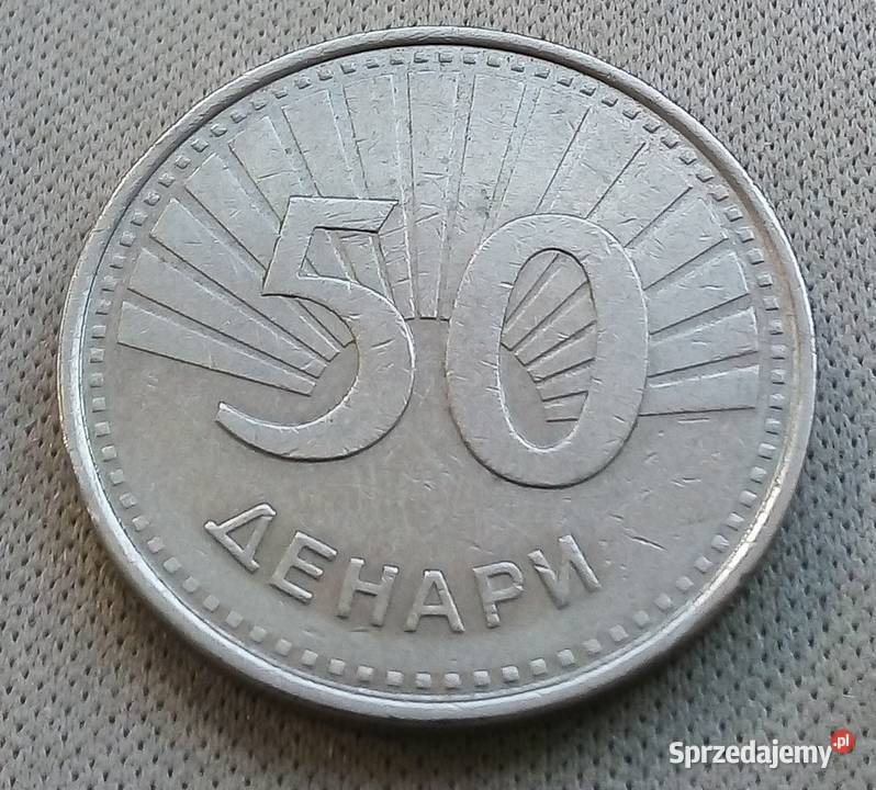 MACEDONIA50 DINARÓW2008 r KOBIETA