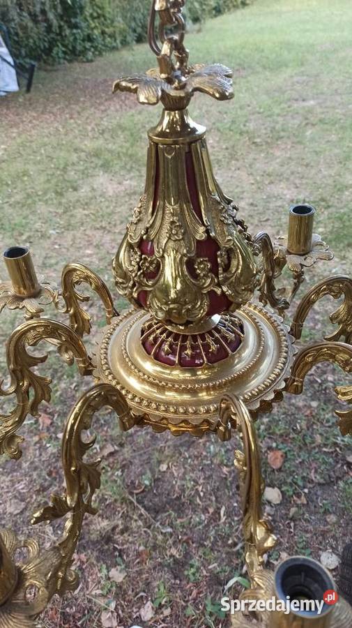Żyrandol PRL MosiężnyNie uzywany Pozostałe mazowieckie Warszawa