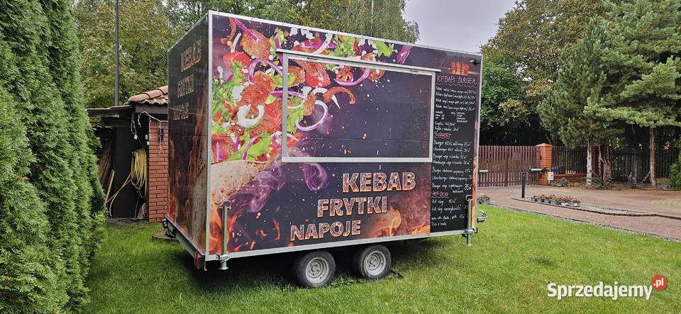 Przyczepa gastronomiczna na wynajem Łódź
