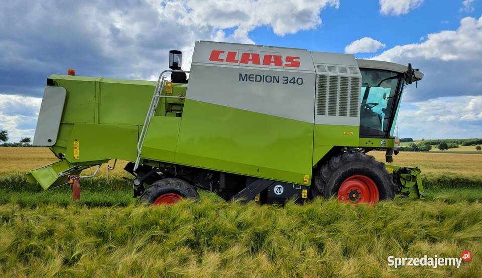 Kombajn Claas Medion 340 Brzeg