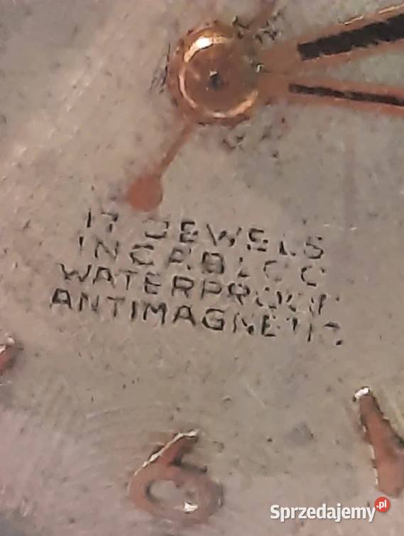 Zegarek Delbana z lat 50tych 17 kamieni Poznań