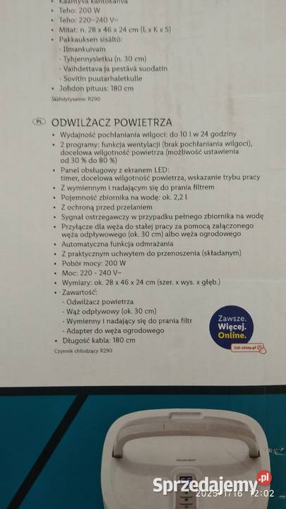 Odwilżacz powietrza Dąbrowa Bolesławiecka