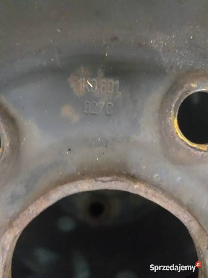 Komplet felg stalowych VAG 5x112 15 4 pomorskie Gdańsk sprzedam