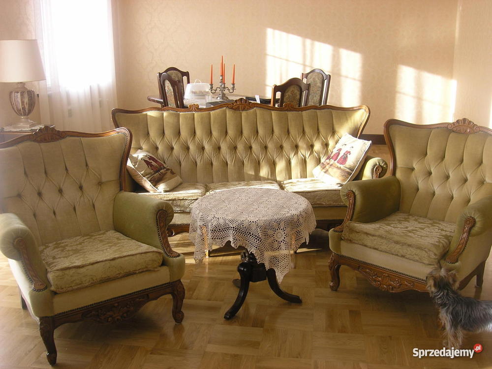 przepiękna sofa 2 fotele podlaskie