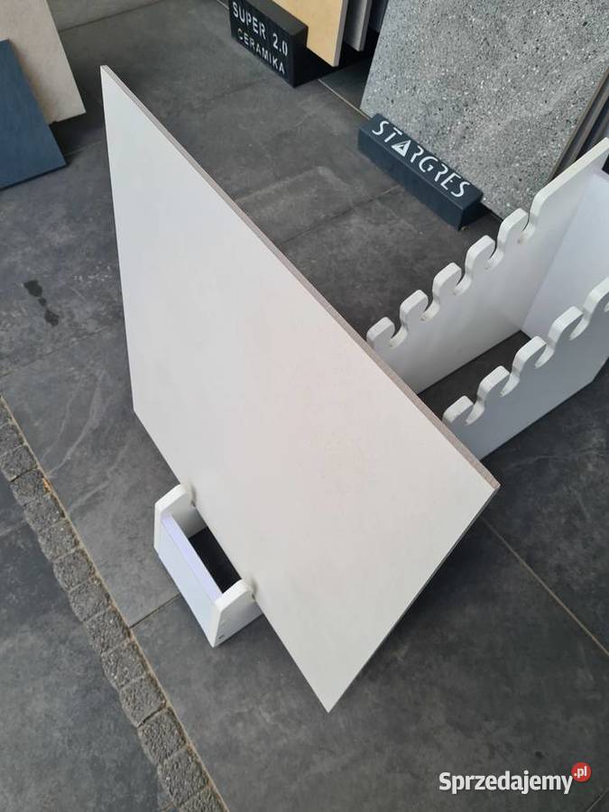 PŁYTKA GRES RIVIERA WHITE mat 60X60 GAT3 Opoczno