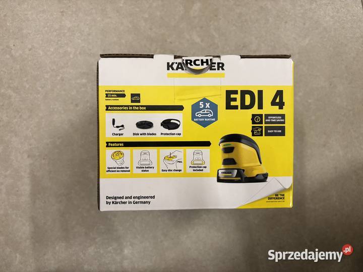 Skrobaczka do szyb Karcher EDI 4 NOWA nieużywana Warszawa