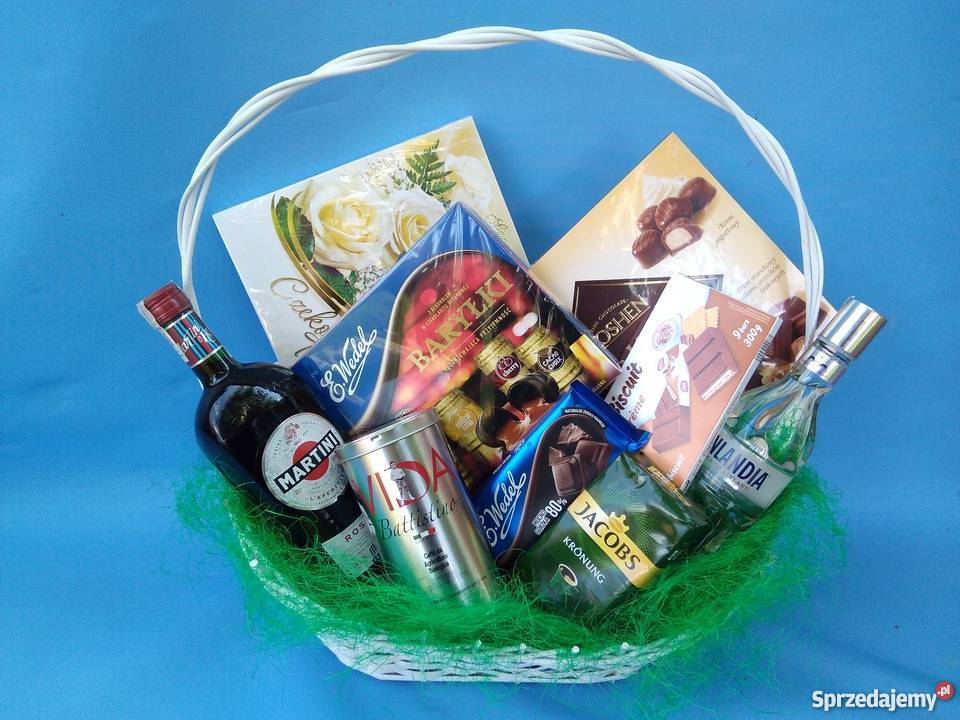 Kosze wiklinowe prezentowe na ślub wesele lubelskie Świdnik