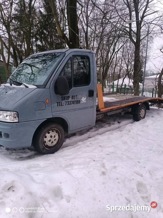 Laweta citroen jumper okazja uszkodzony Białystok sprzedam