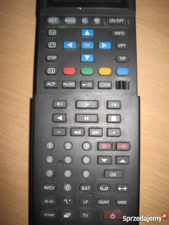 Pilot Uniwersalny do TelewizoraVideo itp GRUNDIG Zielona Góra