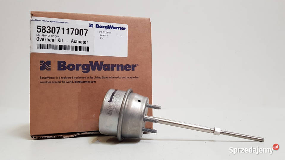 Nowy aktuator turbosprężarki BorgWarner KKK Siedlce