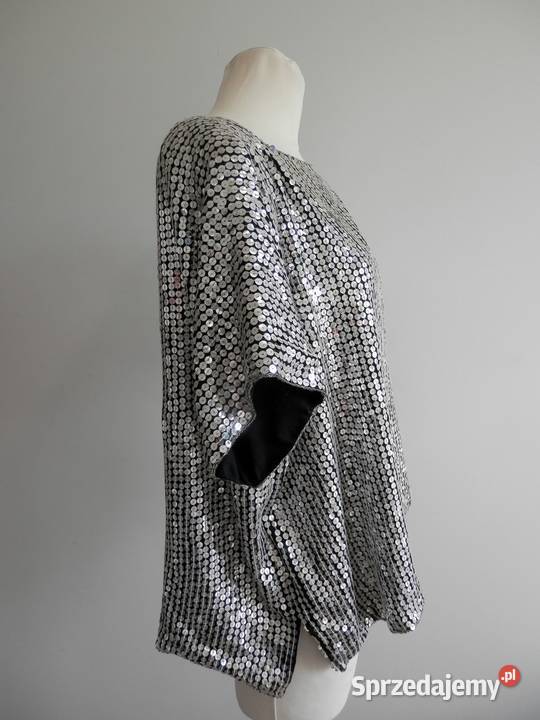 Bluzka Jedwabna 100 Naturalny Jedwab Wieczorowa Łomża