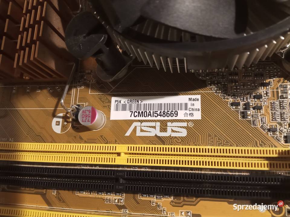Płyta Główna ASUS P5K Procesor Intel C2D E4500 Poznań