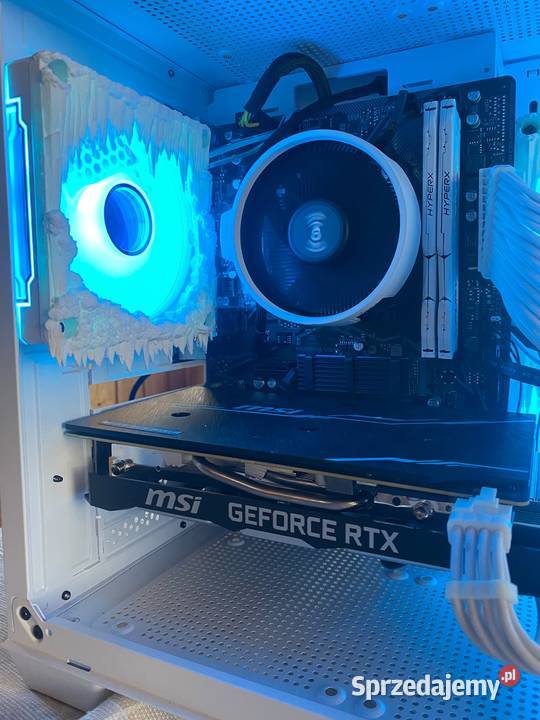 Gaming PC Ice Edition Ryzen 5 5500 RTX 2070 8GB Szczecinek sprzedam